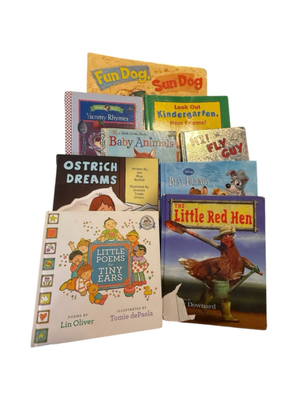 Bundle Of Children’s Books Lot Of 9 Ages 3-8